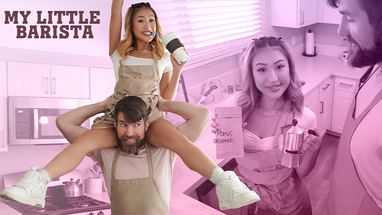 Exxxtra Small / TeamSkeet  / Mina Luxx, Chris Epic / Barista Bang / 09.08.2023