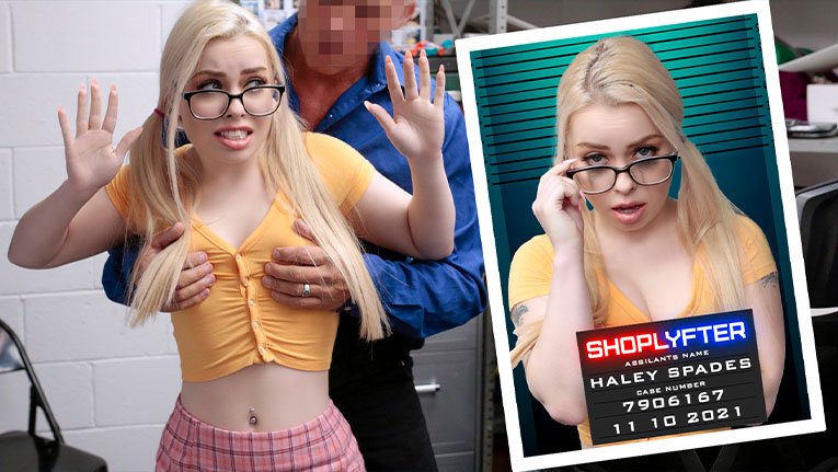 Shoplyfter / TeamSkeet  / Haley Spades, Marcus London / Case No. 7906168 - The Hacker / 10.11.2021